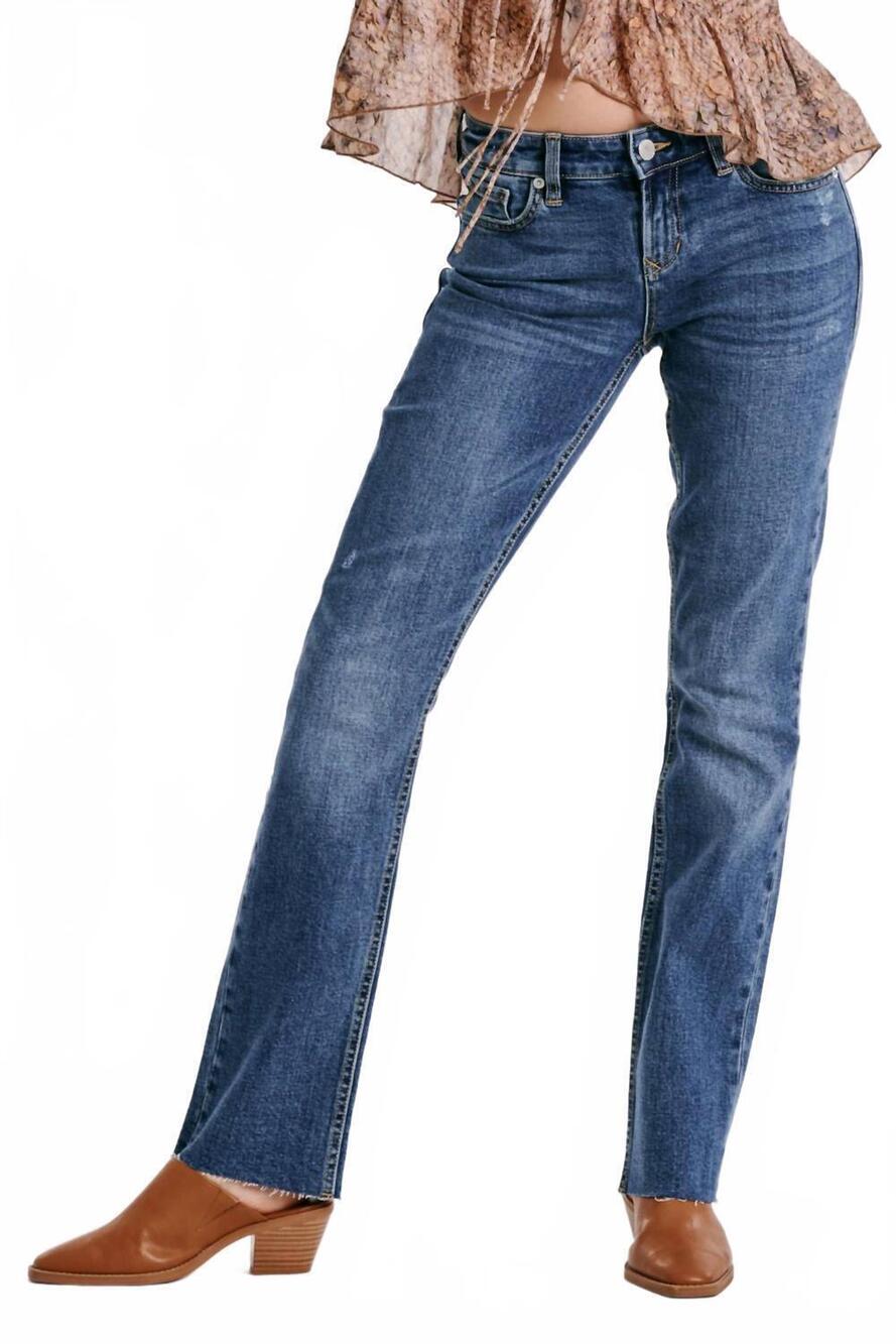NEW DEAR JOHN DENIM blaire straight leg jean in cameo vintage